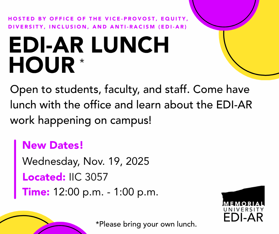EDI-AR Lunch Hour Promotion Poster November 19